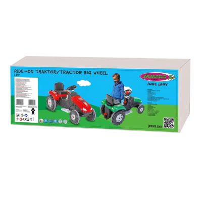 6. Jamara Ride On Tractor Big Wheel Traktor do jeżdżenia