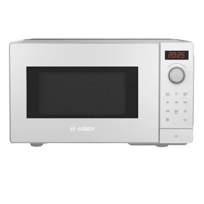 5. Bosch Serie 2 FFL023MW0 kuchenka mikrofalowa Biały Mikrofalówka Solo Blat 20 l 800 W