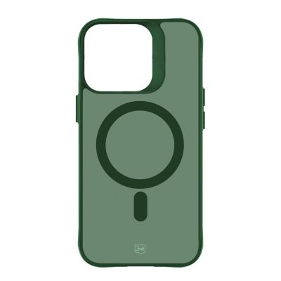 23. Etui 3mk Smoke MagCase na iPhone 16 Pro Max - zielone-półprzezroczyste