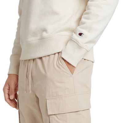 3. Spodnie męskie Champion Woven Cargo Pants beżowe 221867 MS041