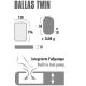 5. Materac High Peak Dallas Twin 194x138x10 41033