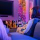 7. Twinkly Candies – 100 Lampki w kształcie pereł RGB LEDs, zielony przewód, USB-C