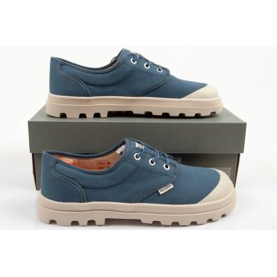 9. Palladium buty sportowe męskie Dunelite OX lekkie trampki niebieskie