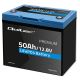 9. Qoltec Akumulator LiFePO4 Litowo-Żelazowo-Fosforanowy | 12.8V | 50Ah | 640Wh| BMS