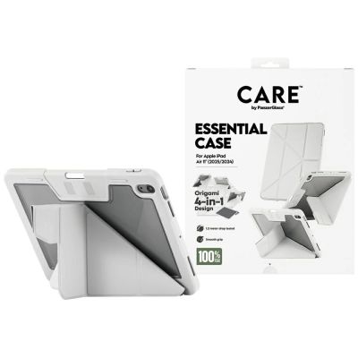 Etui Care by PanzerGlass Y fold do iPad Air 11" 2025 (7 gen.) / iPad Air 11" 2024 (6 gen.) -  jasnoszare