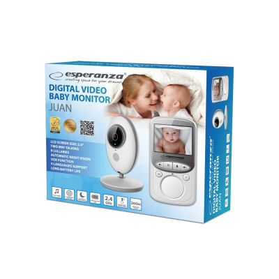 9. ESPERANZA NIANIA ELEKTRONICZNA Z WYŚWIETLACZEM LCD 2.4" JUAN EHM003