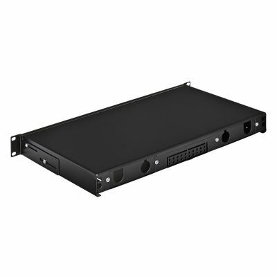 4. Alantec Przełącznica światłowodowa 24xSC duplex / 24xLC quad 19" 1U z płytą czołową oraz akcesoriami montażowymi (dławiki, opaski), wysuwalna (FOP-1U-24SCD-C)