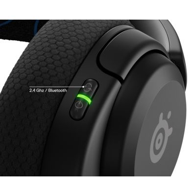 4. Zestaw słuchawkowy SteelSeries Arctis Nova 5P Wireless Bezprzewodowy Opaska na głowę Gaming USB Type-C Bluetooth Czarny