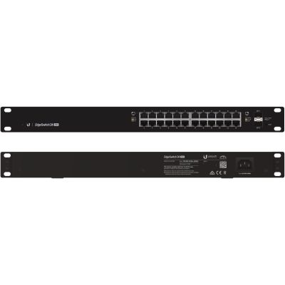13. Switch Ubiquiti EdgeSwitch 24 PoE (250W) 26p PoE ( PoE+: 24;) 220W Managed Gigabit
