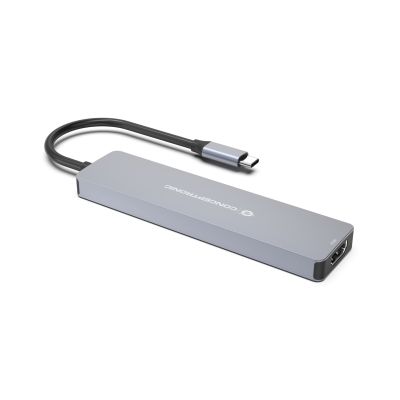 2. Conceptronic DONN28G stacja dokująca Przewodowa USB 3.2 Gen 1 (3.1 Gen 1) Type-C Szary