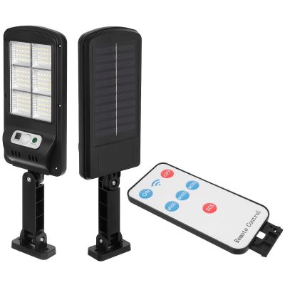 7. LAMPA ULICZNA LATARNIA SOLARNA 120LED + PILOT CZUJNIK RUCHU I ZMIERZCHU
