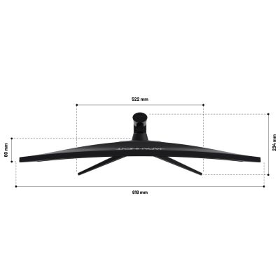 6. Zakrzywiony Monitor JAPANNEXT 86,4cm JN-IPS340UWQHD60C-C65W-HS z ekranem UWQHD