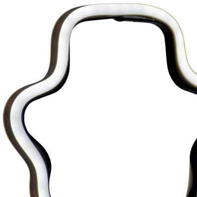 3. NEON BAŁWAN BIAŁY 81 LED NA BATERIE 14,5x96CM LUCA