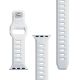 14. Pasek silikonowy 3mk Silicone Watch Strap do Apple Watch 42 / 44 / 45 / 49 mm - biały