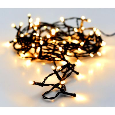 16. LAMPKI CHOINKOWE ŁAŃCUCH ŚWIETLNY 240 LED TIMER CIEPŁY BIAŁY