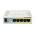 7. Switch Mikrotik RB260GSP (CSS106-1G-4P-1S) 6p PoE (Passive: 4;) 60W Managed Gigabit