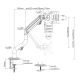 2. GEMBIRD BIURKOWE REGULOWANE RAMIĘ/UCHWYT NA MONITOR 17-32, VESA 100X100MM, DO 8 KG