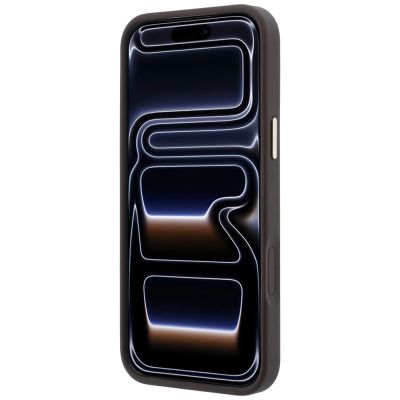 5. Etui Guess Ring Stand 360 4G Classic Logo MagSafe na iPhone 18 Pro Max / 17 Pro Max - brązowe