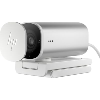 4. Kamera internetowa HP 960 4K Streaming Webcam USB srebrna 695J6AA