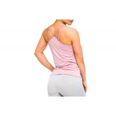 3. Koszulka GymHero L.A Classic Basic Tee W MAUVE-TEE