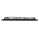 2. Patch panel Extralink EX.9663 (0.5U; kat. 6; 24xRJ-45)