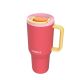 22. Kubek termiczny ze słomką Kambukka Rio Tumbler 950ml, Pink Papaya