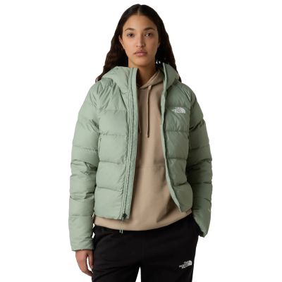 3. The North Face Hyalite Down Hoodie Jacket NF0A8E75BQ11 Zielone L