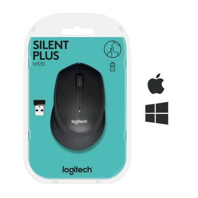4. Mysz Logitech M330 910-004909 (USB 2.0; kolor czarny; optyczna)