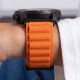 7. Pasek Tech-Protect Nylon Pro na Garmin Fenix 5X / 5X Plus / 6X / 6X Pro / 7X / 8 / 8 Pro / 9 / 9 Pro (47 mm) - pomarańczowy