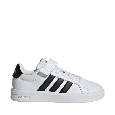 Buty dla dzieci adidas Grand Court 3.0 białe HP3531