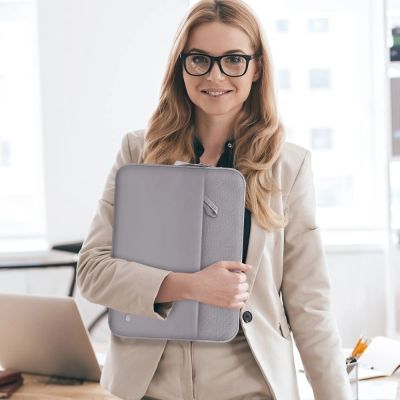 12. Torba Tech-Protect Sleeve na laptopa 15-16 - szara