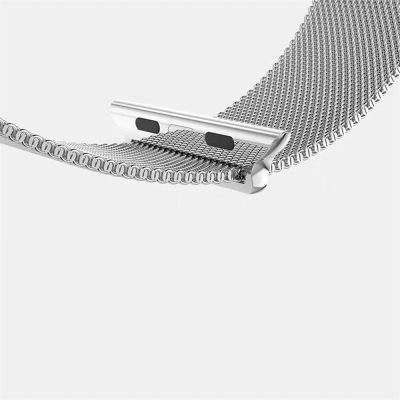 4. Magnetyczna opaska bransoleta Magnetic Strap pasek do Apple Watch 38 / 40 mm - czerwona