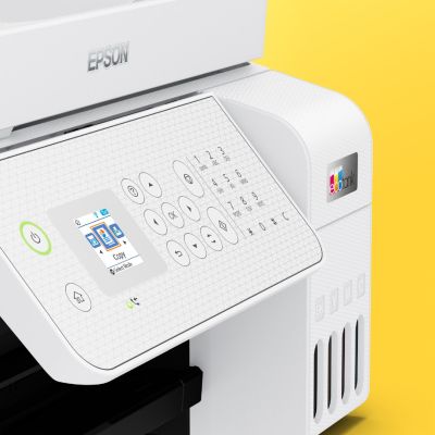 4. Epson EcoTank L5316 WiFi - wielofunkcyjna drukarka A4 z łącznością Wi-Fi i stałym zasilaniem w atrament