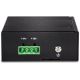 4. Switch TRENDnet TI-PE50 - niezarządzalny - 4 x 10/100 (PoE+) + 1 x 10/100 - możliwość montażu na szynie DIN, montaż na ścianie - PoE+ (90 W) - DC