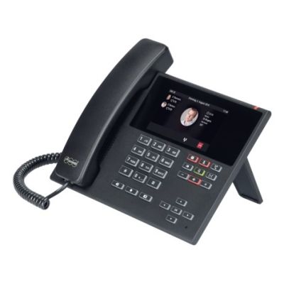 Telefon VoIP Auerswald COMfortel D-400 z identyfikacją dzwoniącego / Połączenie oczekujące - SIP, RTP, SRTP, SIPS - 6 linii