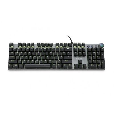 45. Klawiatura mechaniczna IBOX AURORA K-4 RGB IKGMK4 (USB; (US); kolor czarny)
