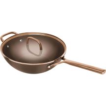 ZWILLING MILANO Wok z pokrywką 30 cm brązowy