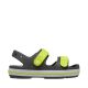 Sandały dla dzieci Crocs Crocband Cruiser grafitowo-żółte 209423 1NJ