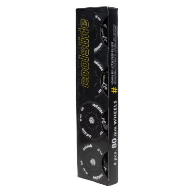 Kółka do rolek LED WHEEL 80