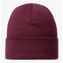 Czapka BUFF HEAVYWEIGHT MERINO WOOL LOOSE HAT SOLID TIBETAN RED