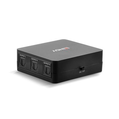 6. Lindy 70480 rozgałęźnik audio Czarny