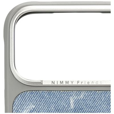 4. Etui Nimmy Gentle Pets Series Dog MagSafe na iPhone 17 Pro - szare