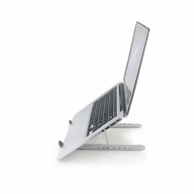 7. DICOTA D31889 stojak na laptop Podstawka na notebooka Czarny, Srebrny