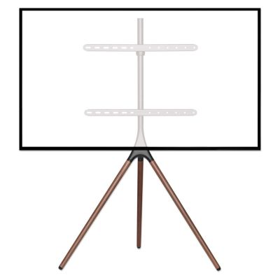 9. MANHATTAN Mobilny Stojak Pod Telewizor Ze Statywem 45"-65" 32kg