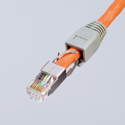 7. Knipex 97 51 13 zaciskarka kablowa Narzędzie do zaciskania Czarny, Niebieski, Czerwony