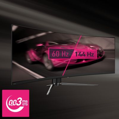 13. MSI MPG 491CQPDE QD-OLED monitor komputerowy 124,5 cm (49") 5120 x 1440 px DQHD Czarny