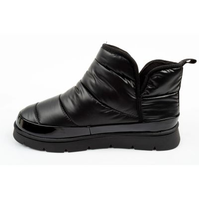 3. GAP buty damskie botki zimowe Alabama za kostkę czarne wsuwane