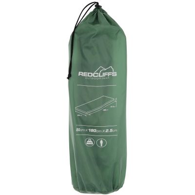 17. MATA SAMOPOMPUJĄCA TURYSTYCZNA MATERAC 180x50x2,5CM REDCLIFFS ZIELONA