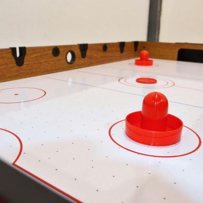 25. STÓŁ DO GRY 3W1 WOODEN PIŁKARZYKI BILARD CYMBERGAJ 121x61x81CM