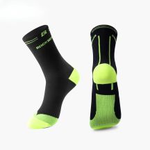 Rockbros skarpety sportowe czarny-fluor M
